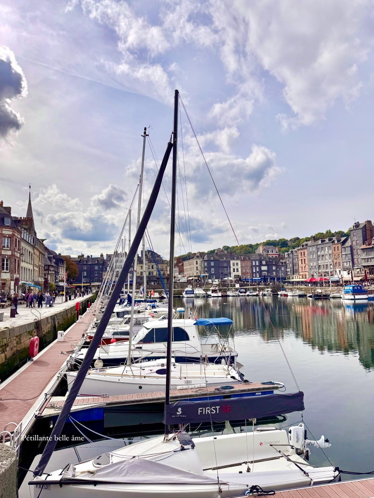 Honfleur ruelles automne ambiance